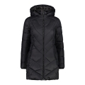 CMP Winter Coat Parka Snaps Hood (3M Thinsulate Padding, warm) black Women